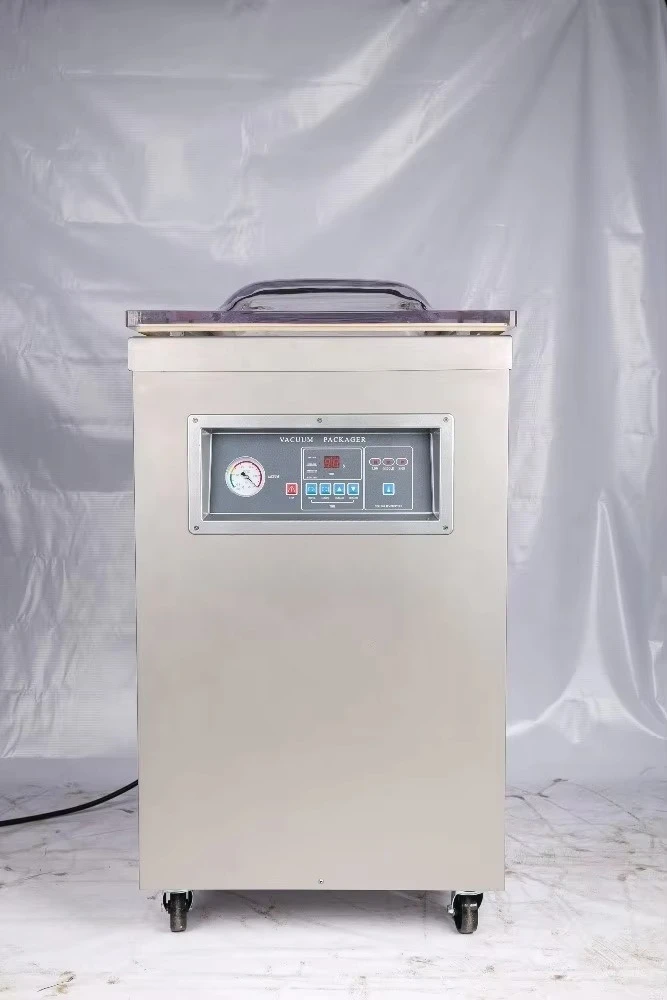 آلة تعبئة مفرغة بغرفة واحدة آلة تعبئة وتغليف تجارية كبيرة من الفولاذ المقاوم للصدأ #2