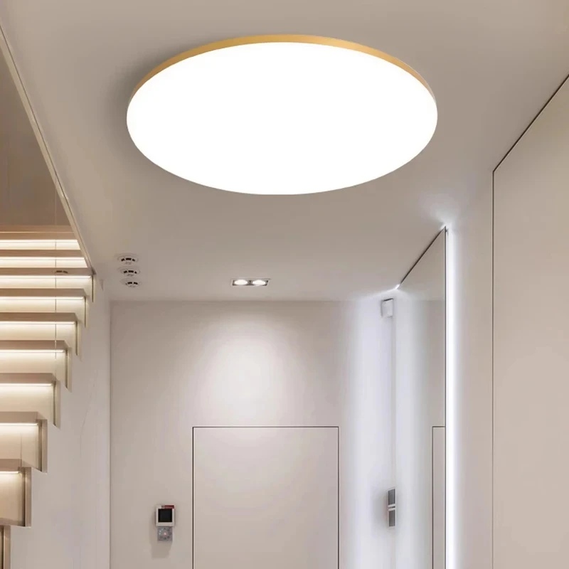 LED Ceiling Light 220V AC Dimmable Indoor Lighting for Bedroom Kitchen Bathroom Modern Home Decor Dustproof Lighting