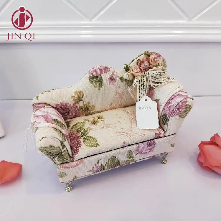 

Jin, cloth art sofa home jewelry box receive a case stud earrings gift boxes, jewelry boxes, the princess