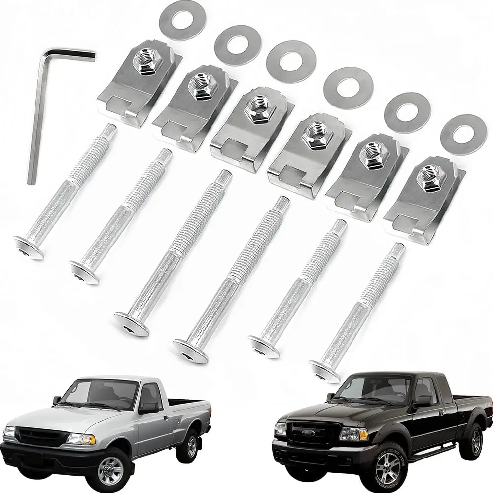 

Ranger Bed Bolts Kit Compatible with Ford Ranger 1983-2011 Mazda B2300 B4000 1994-2010