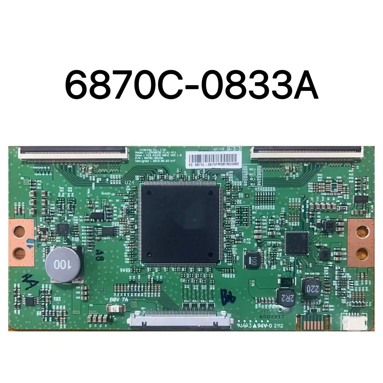 Original for Tcon board 6870C-0833A LD 430EQE-FLA 1 43/49/55 inch