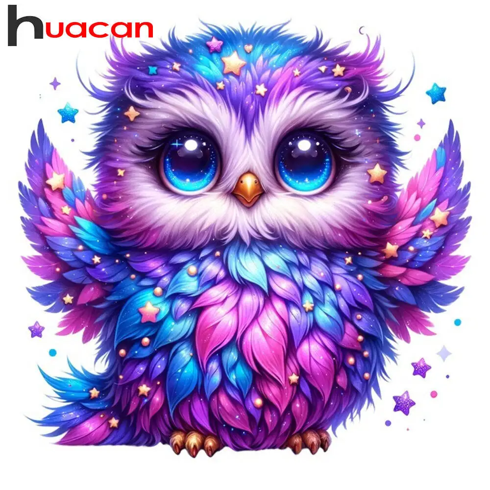 Huacan 2025 مجموعة جديدة لوحات الماس دولفين السماء الماس التطريز البحر الغروب فسيفساء لوحات الديكور الفنية #1