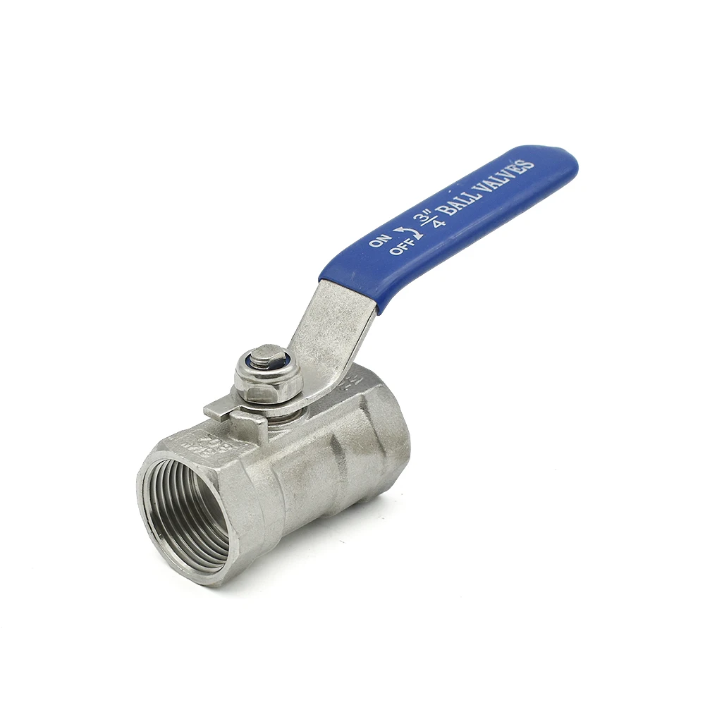 Elettrovalvola Female Stainless Steel SS304 316 One Piece Ball Valve 1/4 \ Acqua e vapore — dettaglio 3