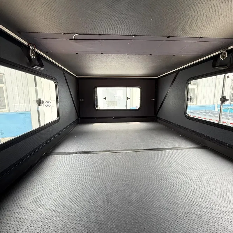 Pickup Camper Shell Pop‑up Roof Overland Camper Waterproof Off‑Road Durable Easy Installation For 4x4 Pickup Camping Adventure