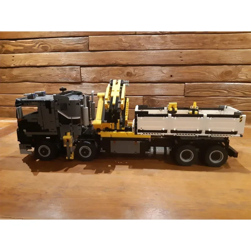 

MOC-84440 Классическая новая модель грузового крана, строительные блоки, 2621, детали, детская игрушка на день рождения и Рождество для мальчиков