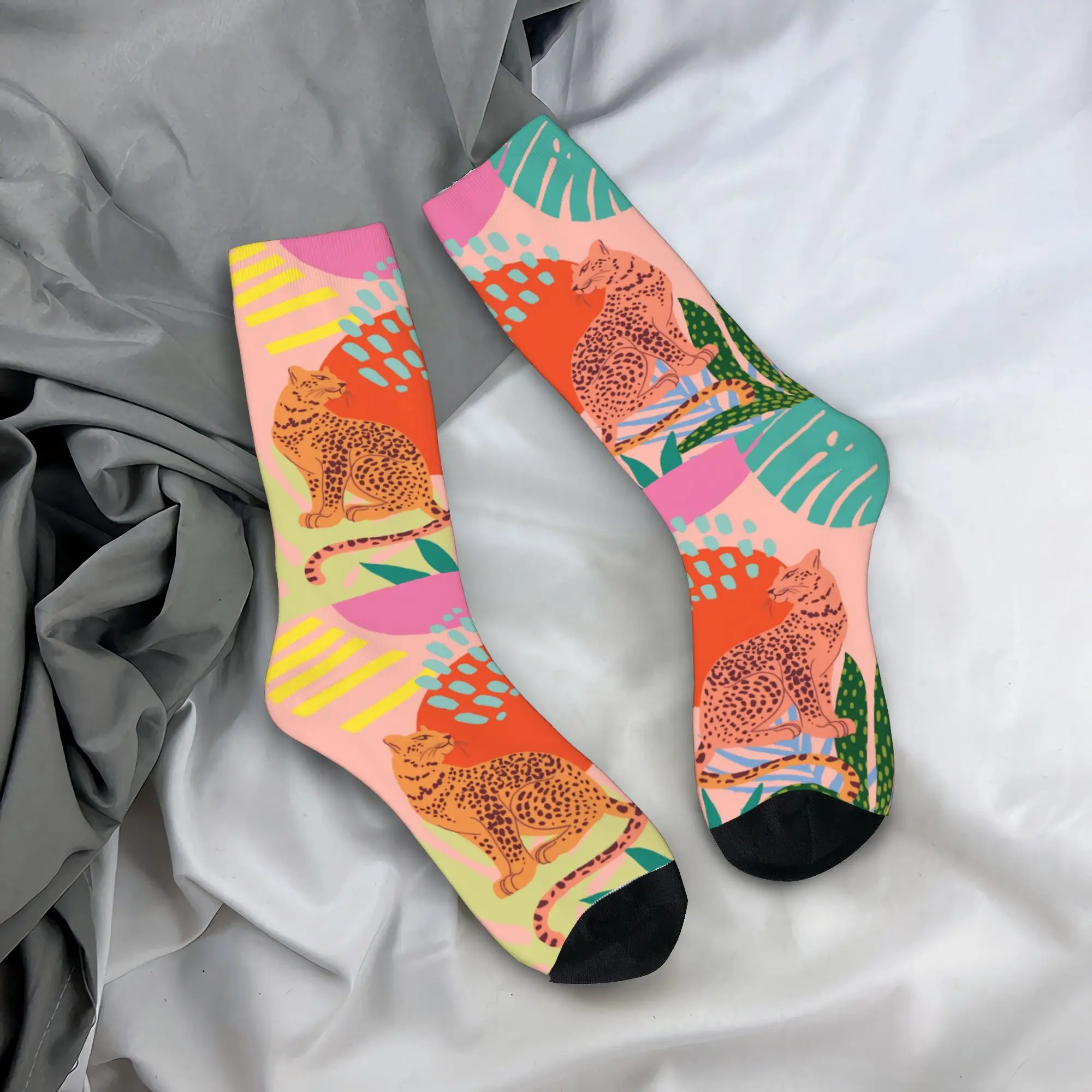 

Scandinavian Style Socks Autumn Stockings Funny Men High Quality Socks Printed Outdoor Sports Non Skid Socks