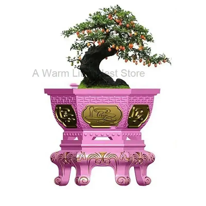 Pot Creative European Cement Hexagonal Flower Mold Concrete Mold Thickened Plastic Model Homemade Large Bonsai Abrasive Tool Z