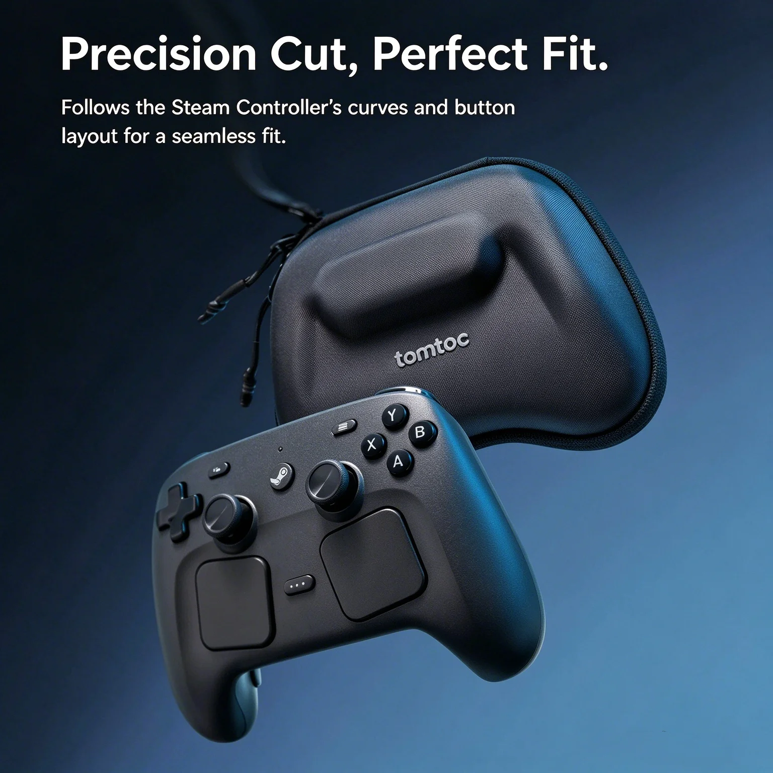 G29 Carrying Case for Steam Controller 2, Hard Shell Game Controller Protective Bag, Shockproof Anti-Scratch Storage Cover