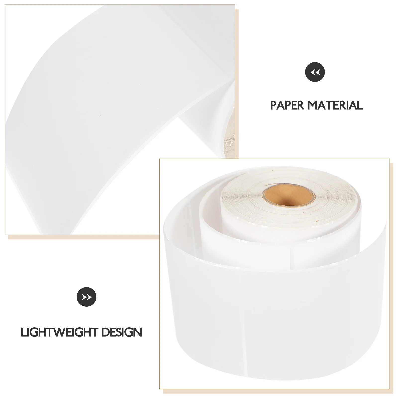 

500 Sheets 4x6 Inch Thermal Labels Self Adhesive Printer Paper Blank Stickers for Printing Wear Resistant