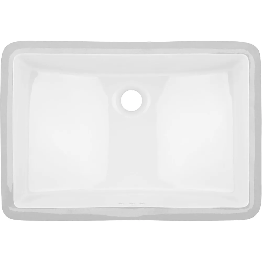 447960 مايرز حوض حمام صيني مقاس 21 بوصة - بسكويت