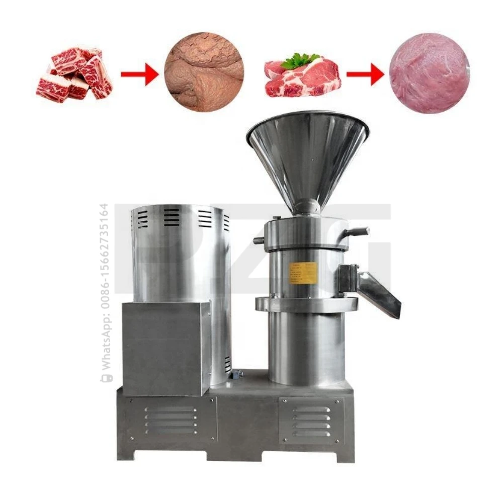 Stainless Steel Split Multifunctional Colloid Mill Industrial For Ketchup Chili Sauce Sesame Peanut Butter Making Machine