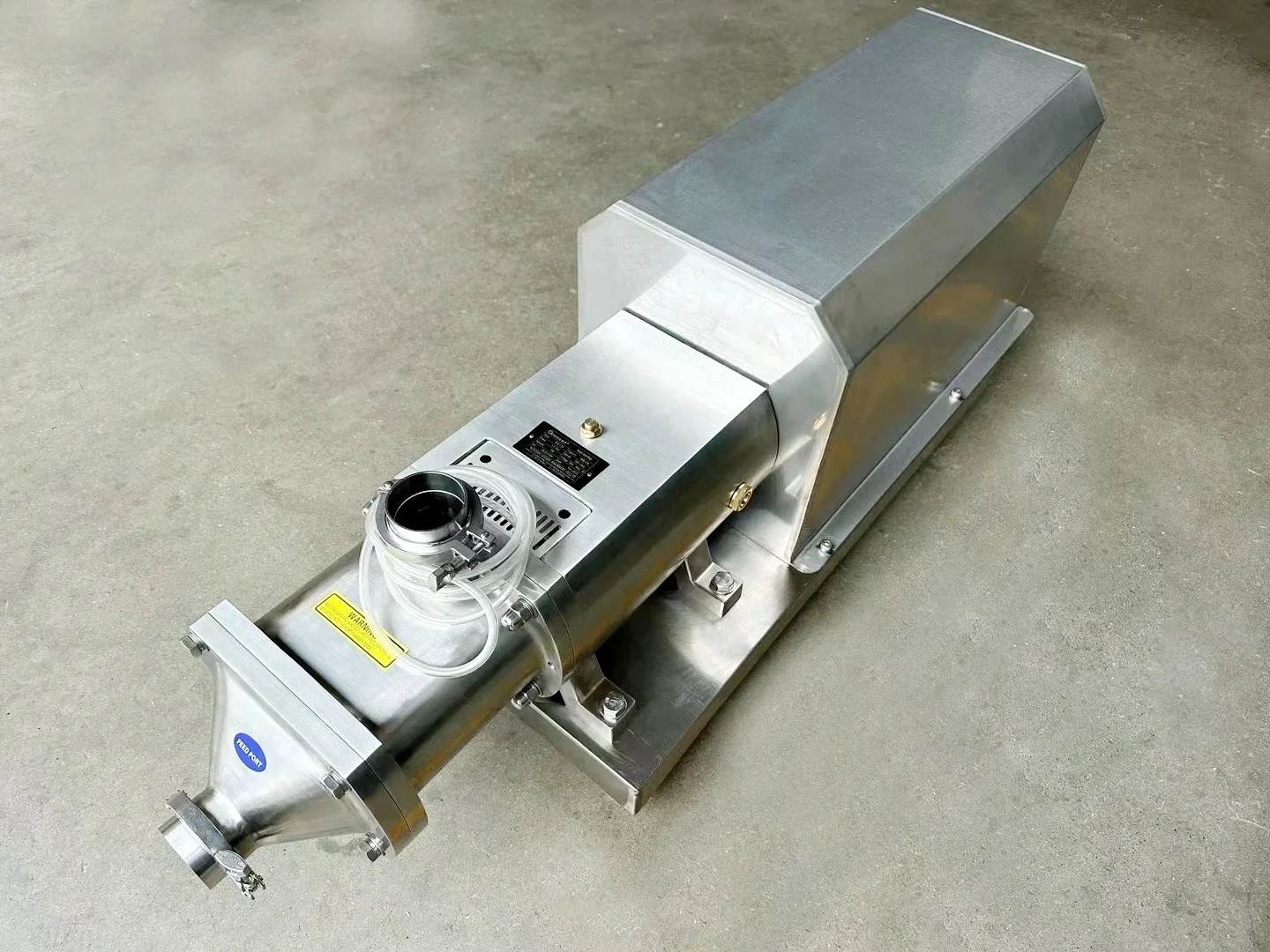 304/316 الفولاذ المقاوم للصدأ الغذاء الصف المسمار الشحوم مضخة سعر المصنع مضخة المسمار المزدوجة