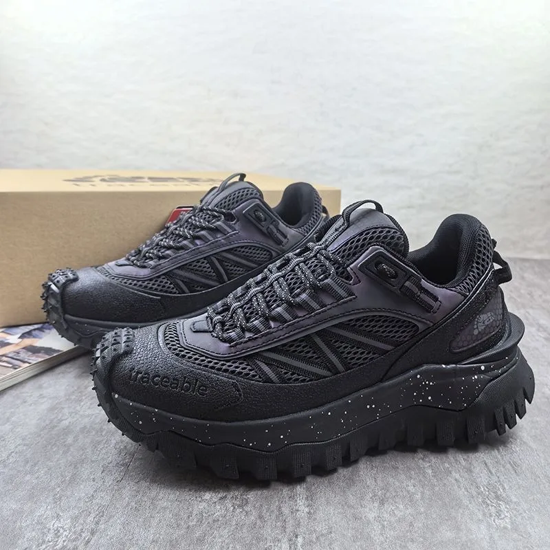 

Top Quality Hot Sale New Luxury Mountain Climbing Footwear Designer Thick Bottom Anti Slip Outdoor Hiking Shoe Trekking Sneaker