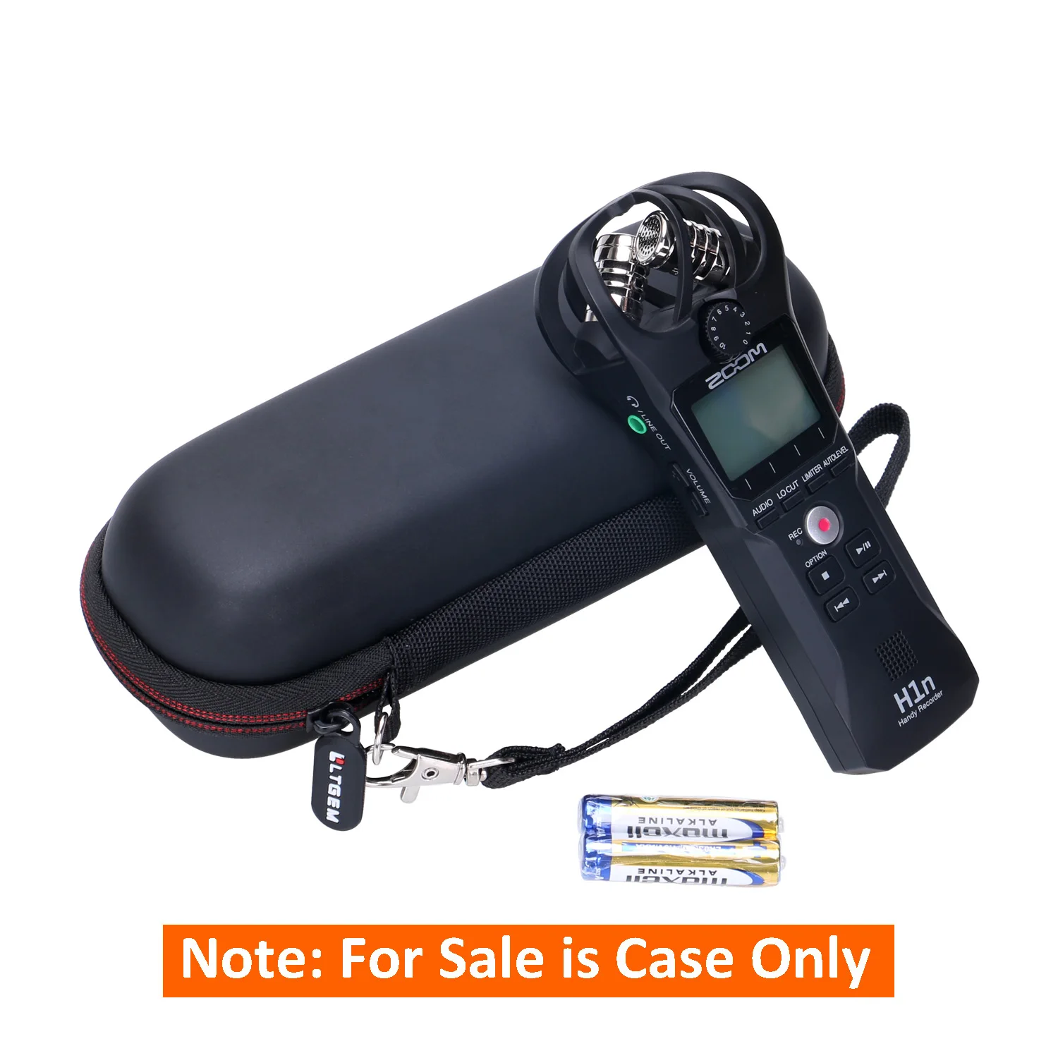 LTGEM EVA Hard Carrying Case for Zoom H1n/Zoom H1essential/H1 Handy Portable Digital Recorder