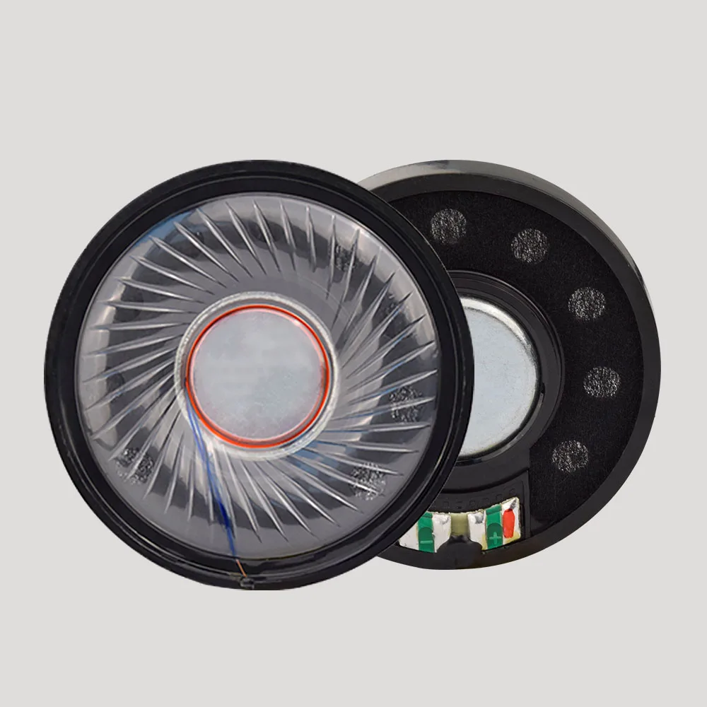 QIGOM 50 مللي متر سماعة سائق Hifi سماعة الرأس وحدة 122dB 32ohm سماعة لتقوم بها بنفسك مكبر الصوت إصلاح أجزاء ل سماعات خوذة 2 قطعة