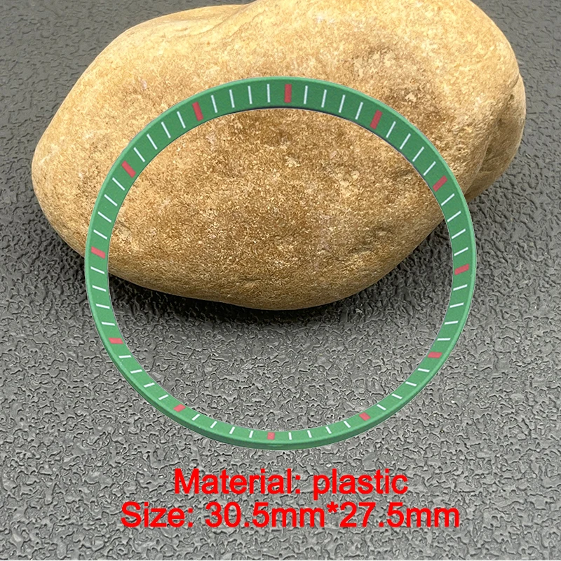 حلقة الساعة البلاستيكية مناسبة للحافظة الرياضية NH35/NH36 وأداة صيانة ملحقات الساعة SKX007 SKX009 SRPD53