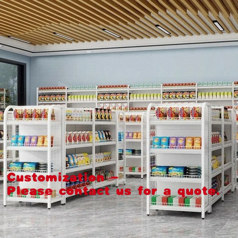 

Customize.New Thickened Supermarket Shelves Convenience Store Pharmacy Shelves Store Display Racks Storage Racks Multi-layer Sin