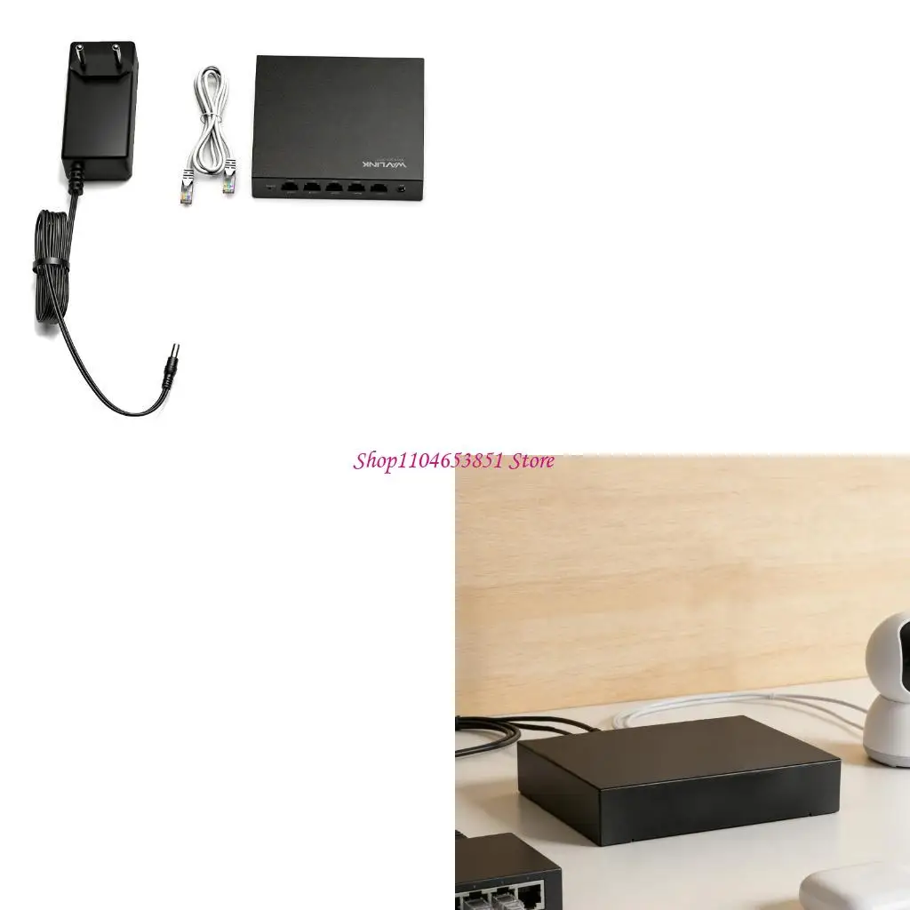 Integrated 5 Port PoE Routers With AC Control Enables Stable WiFi Coverage Across Multiple Room 