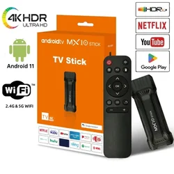 Wholesale MX10 TV Stick RK3228A HDR IPTV 4K Smart TV Dongle Dual Wifi 1GB 8GB 4 Core 64bit Android TV Box With Remote Control