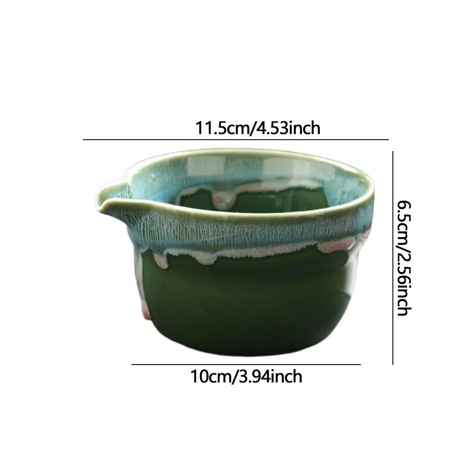 وعاء ماتشا 300 مل وعاء شاي بورسلين محمول للمطبخ وغرفة الطعام والمنزل #6