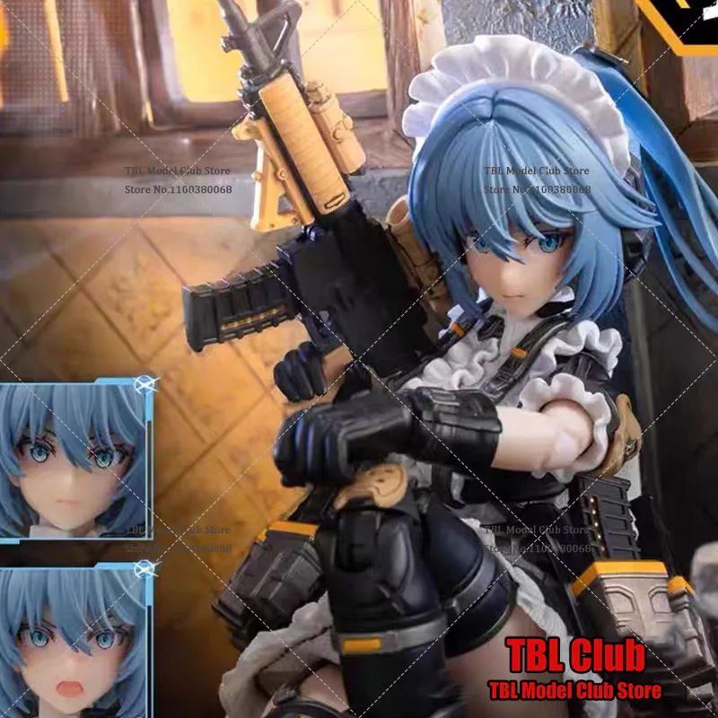 

RA-02 1/12 Scale Collectible Action Figure Tactical Maid Kazuo Joban with Movable Eyes Mobile Suit Girl Full Set 6in Model Toy
