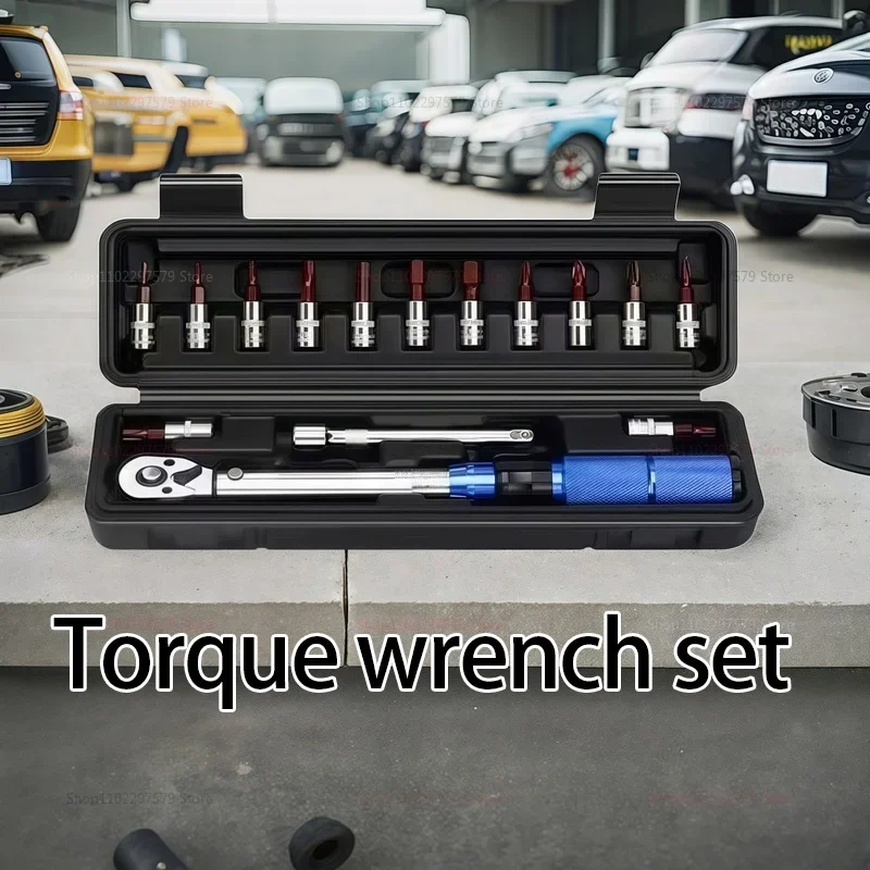 

High Precise Torque Preset Wrenches 2-24N.Torque Adjustable 1/4inch Ratchet Wrench Quick-release Torque Wrench Repairing