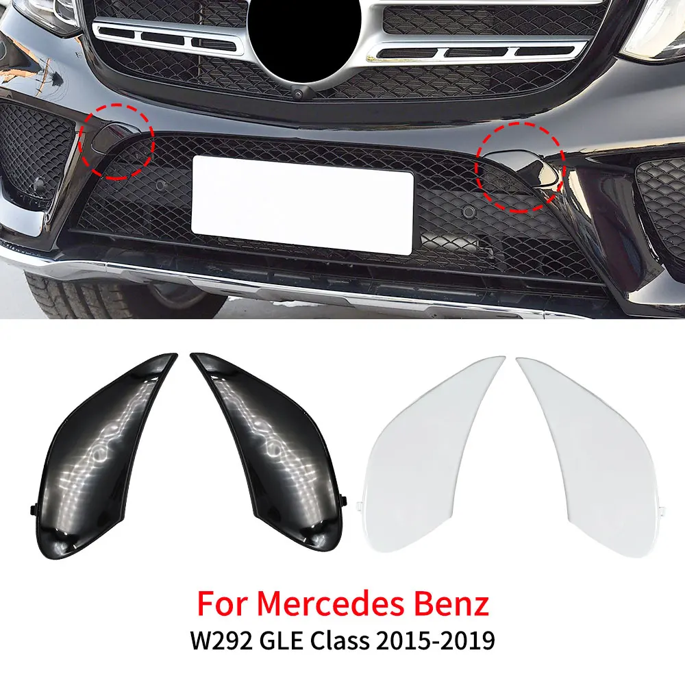 Car Front Bumper Tow Hook Cover Cap For Mercedes Benz GLE GLS Class W166 W292 2015-2019 GLE300 GLS350 GLE400 GLS500 2928854922