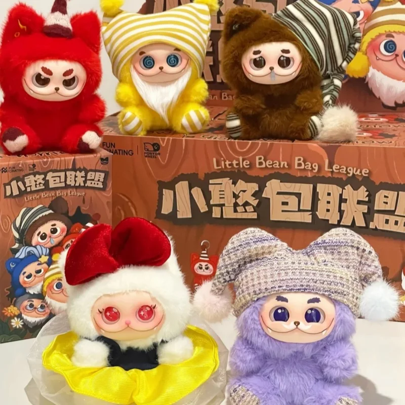 

Original Gismow Little Bean Bag League Series Blind Box Kawaii Vinyl Pendant Mystery Box Anime Figure Collection Toy Gifts