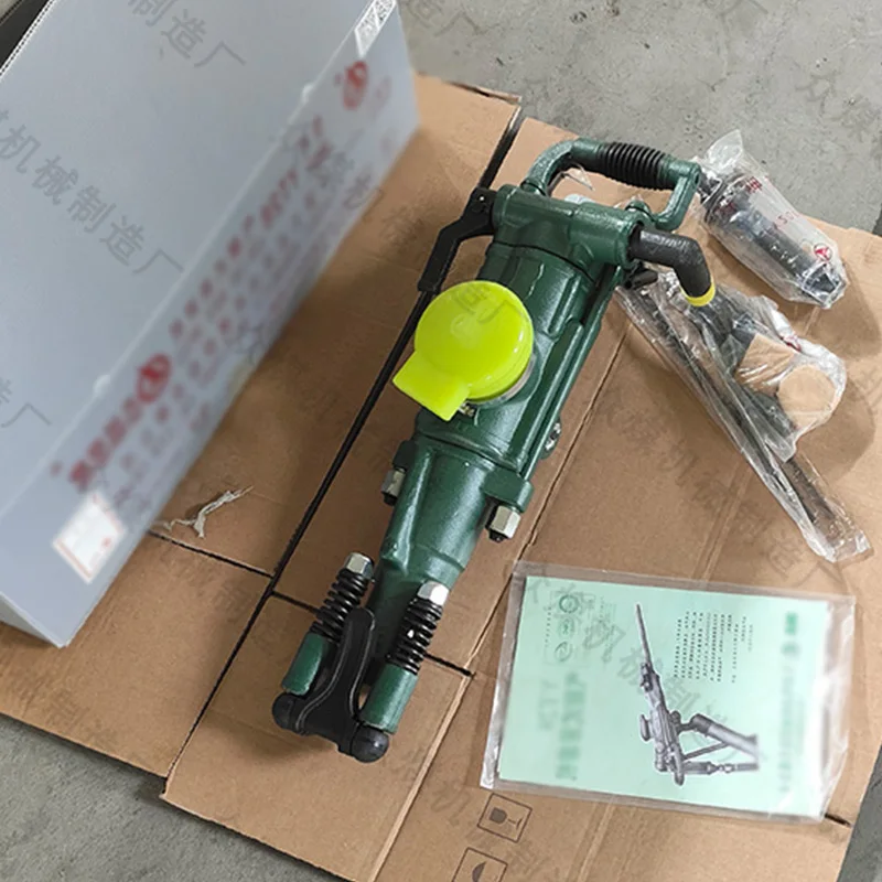 High Efficiency Mining Pneumatic Rock Drill YT28 For Tunneling Quarrying Construction Portable Jack Hammer Drilling Machine