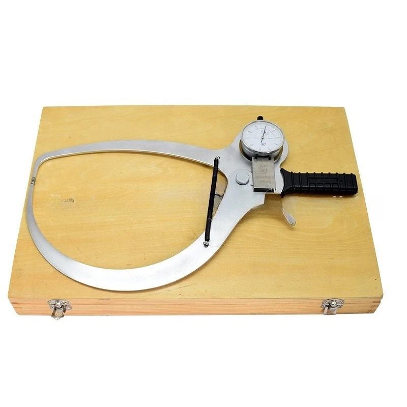 With table outer card gauge 0-50 0-80 0-100mm extended claw spoon type wall thickness caliper outer card table