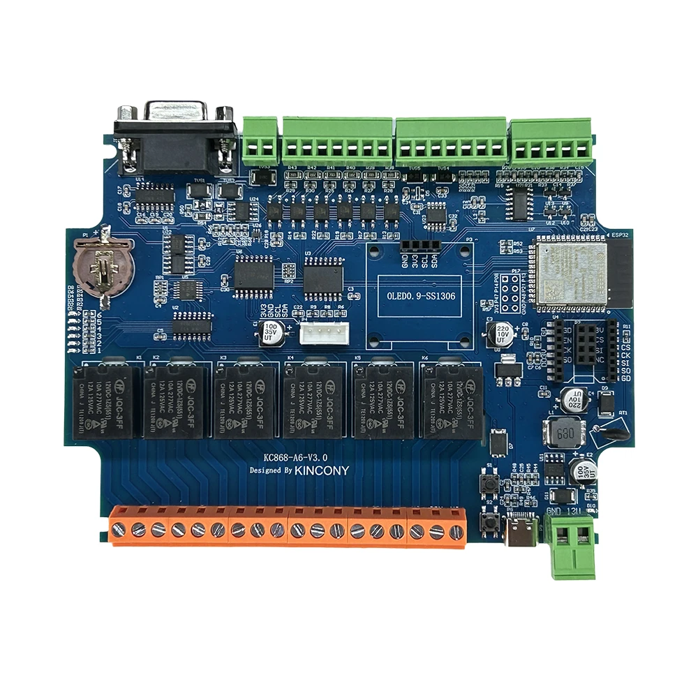 KC868-A6v3 ESP32-S3 6-kanałowy moduł przekaźnikowy LoRa ESPHome Home Assistant KCS V3 MQTT HTTP RS485 Modbus Inteligentny Dom DIY — zdjęcie produktu 2