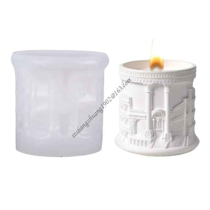 

Q6RB Reusable Nordic Styles Flexible Silicone Craft Mould for Plaster Castes Resin Jewelry and Decorative Storage Solution
