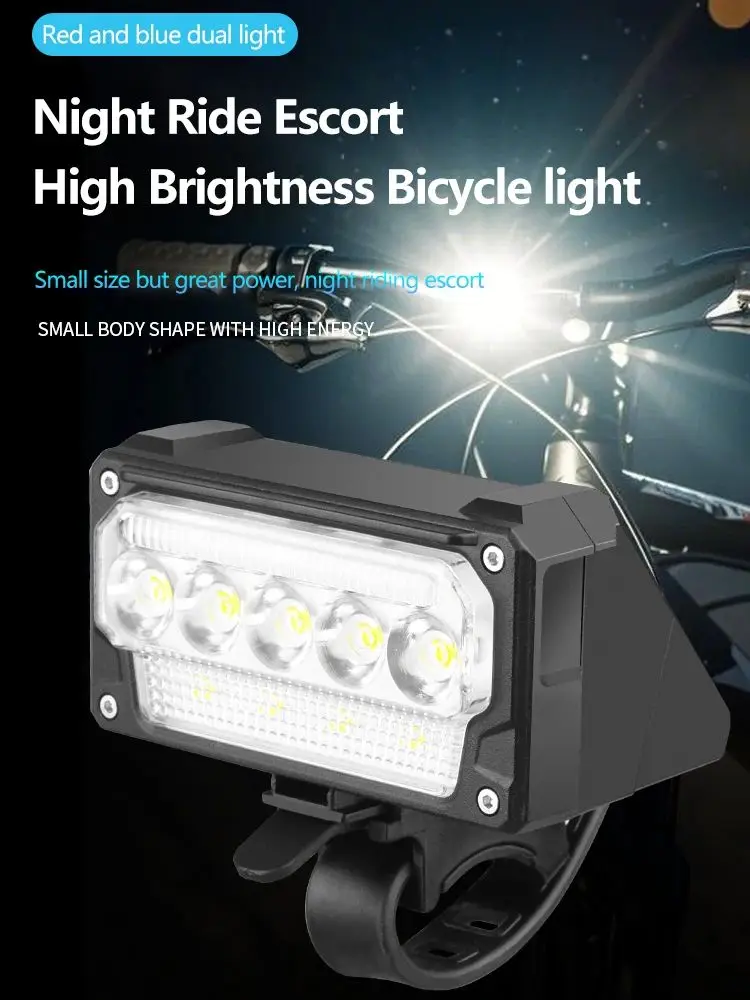 AliExpress cycle zone Intelligent Light Sensing Bicycle Headlights TYPE-C Rechargeable MTB Road Bike Front Lights Cycling Flashlight for Night Riding