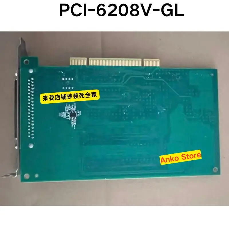 Second-hand test OK ，PCI-6208V-GL Analog Output Data Acquisition Card