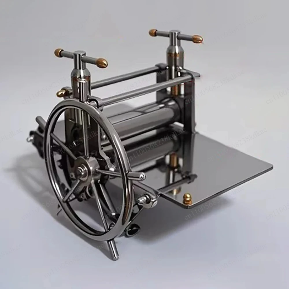 Desktop Mini Manual Press Machine 100x200mm Portable Art Print Making Press Tool