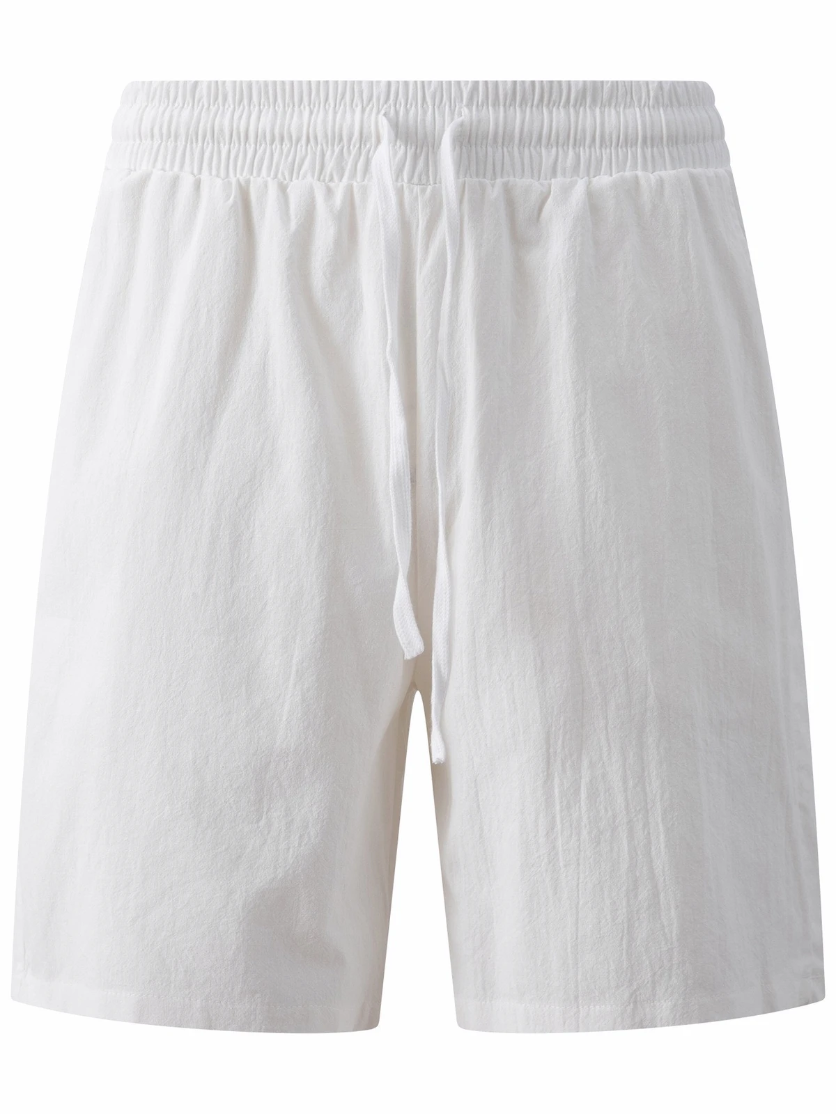 Sommer neue einfarbige Freizeitshorts für Herren, bequeme und locker sitzende, sportliche und atmungsaktive Strandshorts