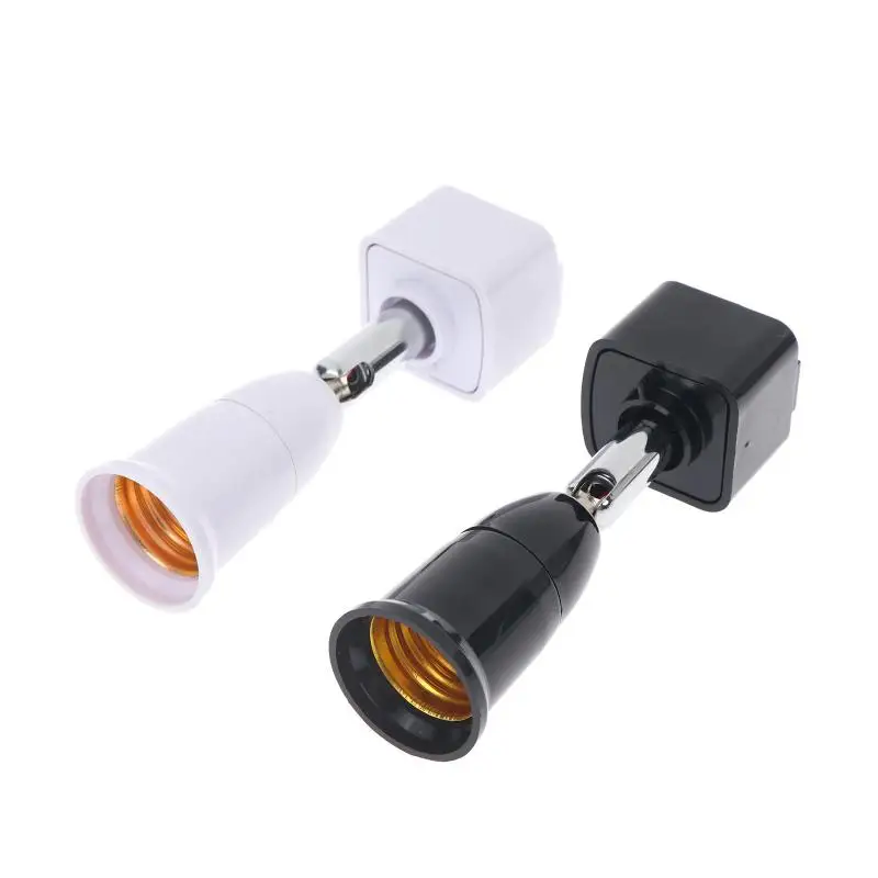 90 Degree Rotatable Adjustable E27 Lamp Base Converter 110-220V LED Copper Bulb Socket Adapter Lighting Accessories