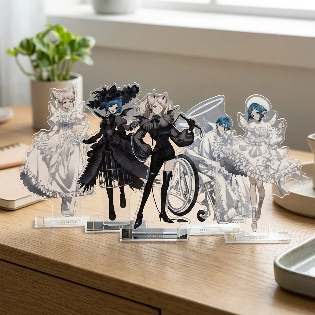 Anime Urban Legend Dissolution Center Acrylic Stand Figure Desktop Decoration Collectible Ornament Character Model Gift Keychain