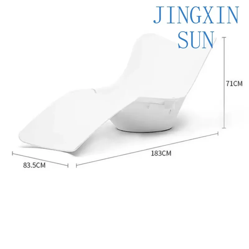 Sun Loungers Luxurious Outdoor Sunbed Beach Chair Pool Lounge Chair for Poolside Leisure Durable Outdoor Recliner