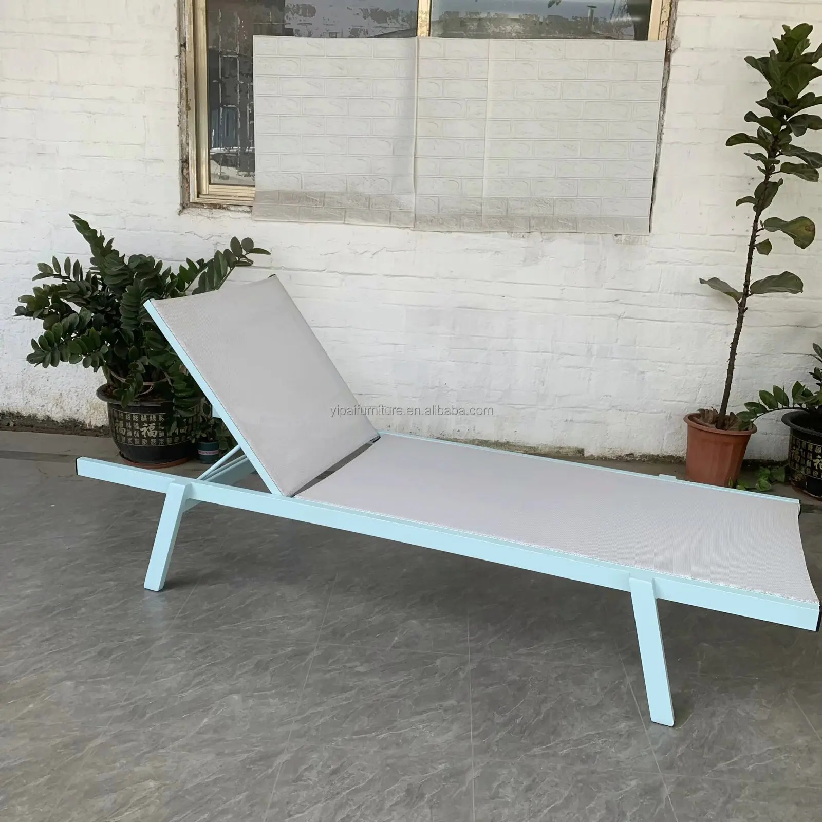 

Outdoor Basket Sun Lounger Swimming Pool Bed Outdoor Beach Chair Sun Lounger Garden Furniture