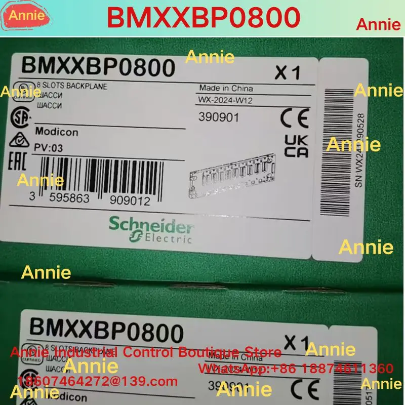brand-new  Programmable Logic Controller (PLC) Base Board BMXXBP0800