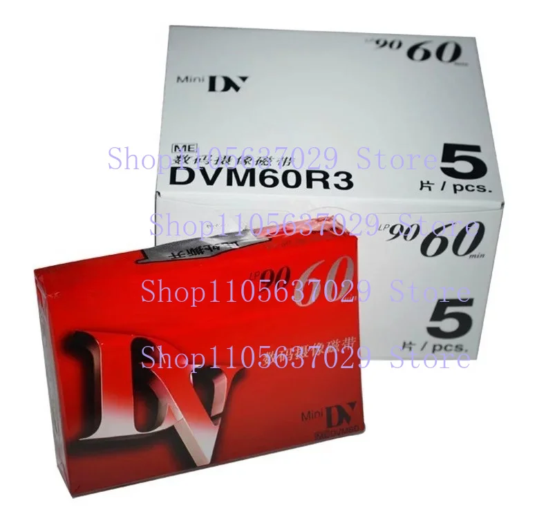 5pcs New Sealed For SONY Mini DV DVM60 Blank Video Tape SP 60Min LP 90Min Digital Camcorder Recording Cassette Tape