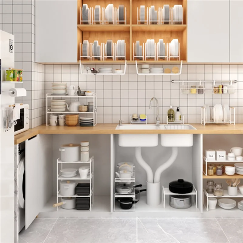 【Best Selling】Kitchen Shelves, Cabinet Organization Mini Storage Shelf