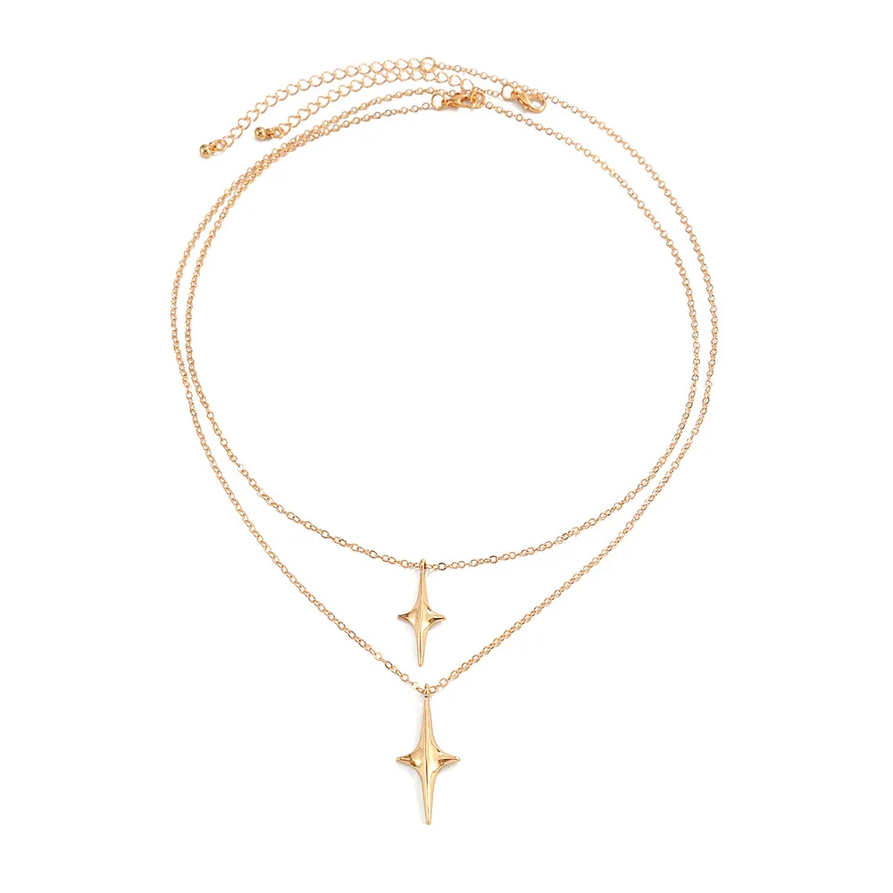 Einfache Herren-Halskette mit quadratischem silberfarbenem Edelstahl-Anhänger, Retro-Schlangenkette, Hip-Hop-Schmuck, Damen-Halskette, Accessoire – Detail 5