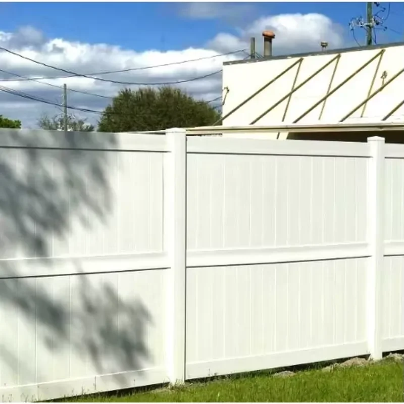 PVC Privacy Fence Panels 8ft.H X 6ft.W White Vinyl Fence, 8-Foot-Tall Privacy Fence Panels