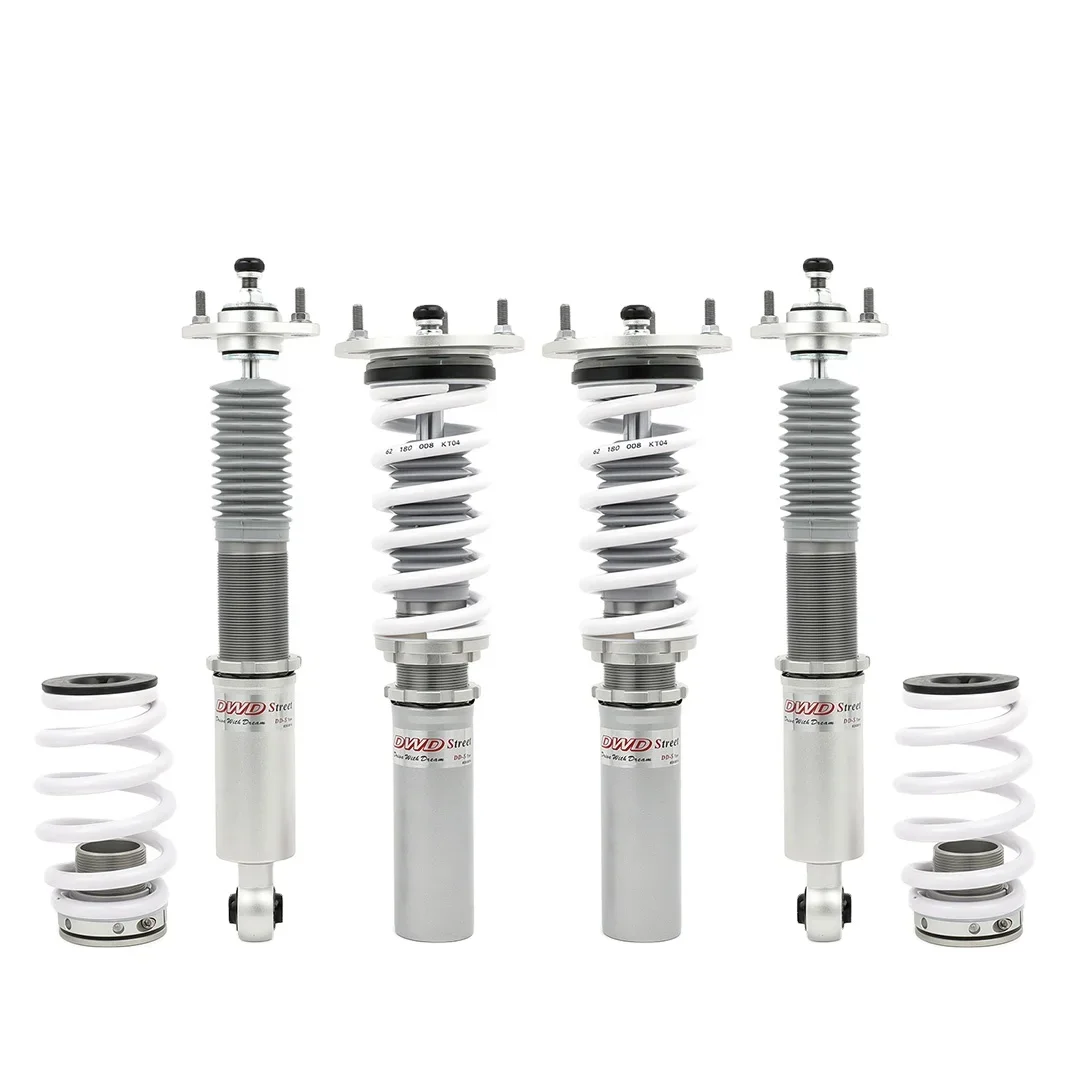 004 Adjustable Mono-tube Coilover Shock Absorber Car Suspension Parts for 3 Series (51MM) Without Spindle E30 82-94 view 2
