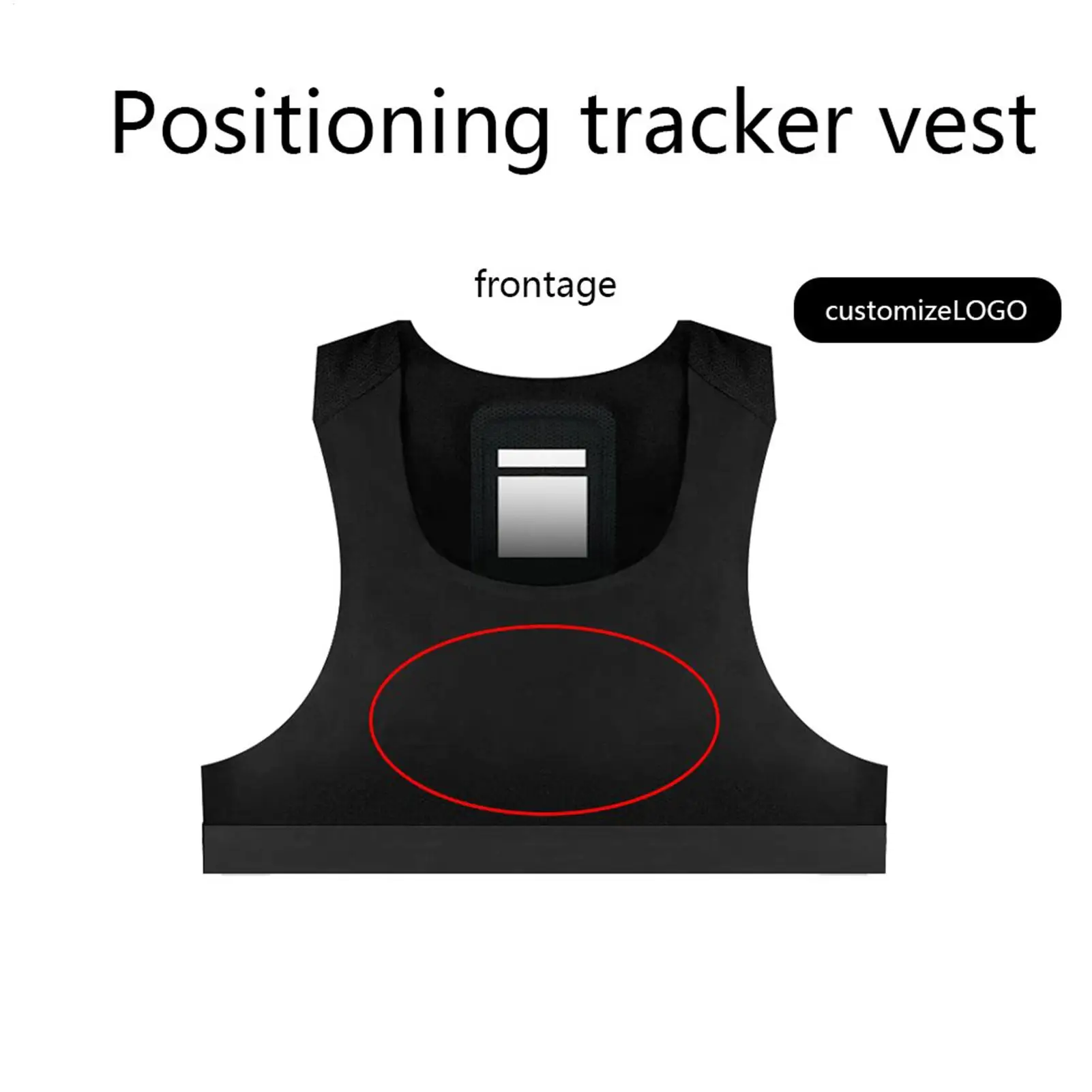 Breathable GPS Tracker Vest Sports Vest Sports Tracker Vest Soccer Tank Top Soccer Vest Football Vest Workout Tank Top For Men