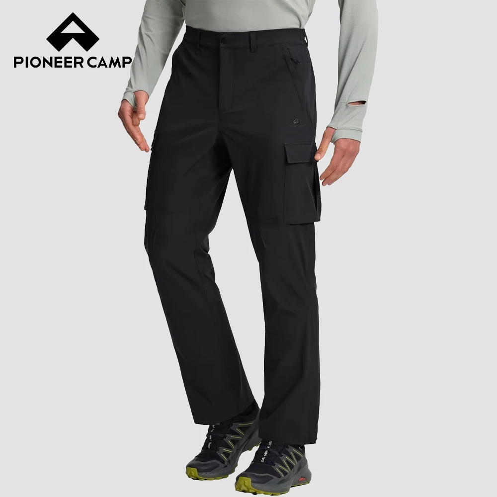 

Pioneer Camp Men's Hiking Cargo Pants Quick Dry Lightweight Water Resistant Casual Outdoor Work Pant for Travel Fishing