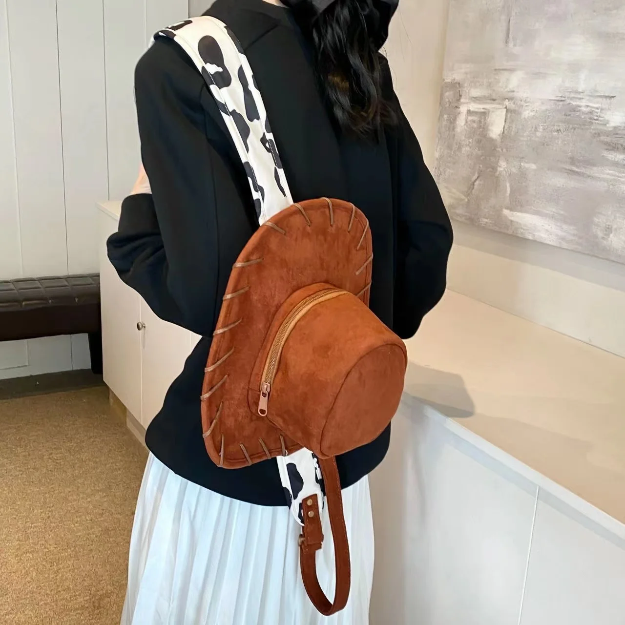 2024 originality Sheriff Woody backpack Cowboy hat bag cartoon casual unisex