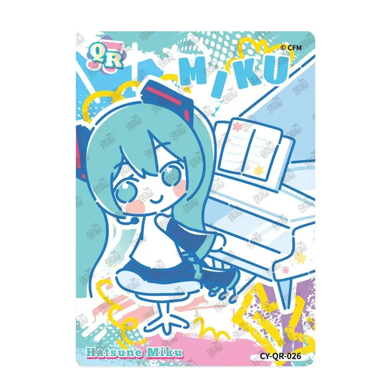 

KAYOU Hatsune Miku Series 2 First Sight Pack SSR(013-024)/QR(019-037) Symphony of Youth Single Sheet Genuine Collection Cards